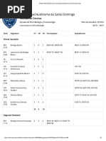 Escuela de Microbiología y ParasitologíaPlan de Estudios 201810