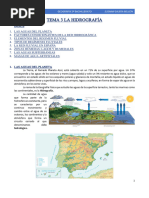 Tema 3 La Hidrografía