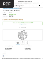 2003-2016 GM Alternator 19244751 - GM Parts Xperts Sub For 3212128