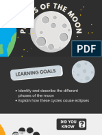 Moon Phases Educational Presentation in Greyscale Minimalism 