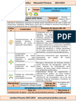 5to Grado Enero - 08 en Tus Manos Está Tener Agua Tibia (2023-2024)