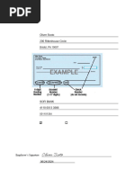 Direct Deposit Authorization Form