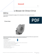 TBA60 Turbo Blower Air Direct Drive 60Hz - Honeywell