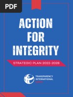 Action For Integrity TI Kenya Strategic Plan 2022 2028