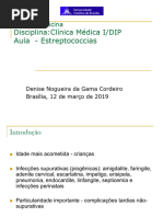 1 Aula Estreptococcias Aula TURMA PDF CM1 .PPTX Apresentação