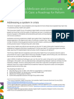 PrimaryHealthCare RoadmapForReform Final