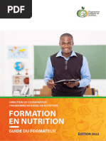 Guide Du Formateur - Formation en Nutrition BON