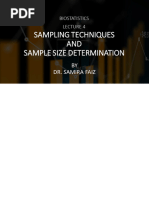 4 - Sampling and Sample Size - SFB