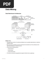 Data Mining UNIT - 2 (Data Warehouse Architecture)