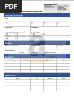 Amezon Application Form