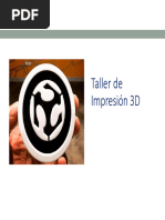 Taller de Impresión 3D