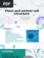 Plant and Animal Cel