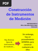 Pasos para La Construccion de Instrumentos