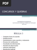 Concursos y Quiebras B. 3