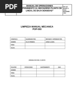 Pop-003 Limpieza Manual Mecanica de Estructuras