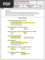 Exam Chapter 1