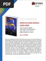 Análisis de Circuitos Eléctricos Estado Estable