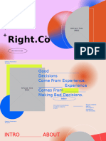 Right - Co - Presentation Template (Image Not Include)