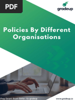 Policies of Different Organistion Eng 97