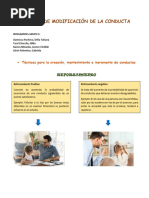 Técnicas de Modificación de La Conducta