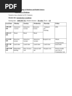 Introduction To Medicine Revized Scadule Modification On Histology