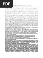 Atividade Prática Final - Licenciamento Ambiental