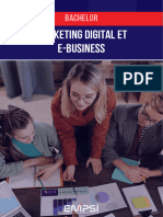 Presentation Formation Bachelor Marketing Digital Et E Business