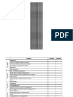 Habit Tracker Excel