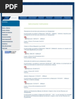 Superintendencia de Servicios de Salud. Novedades