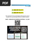 Mapa - Geração de Energia Elétrica - 54 - 2024