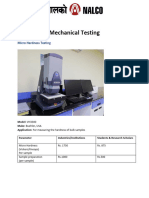 Mechanical Testing