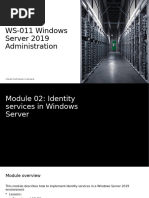 WS-011 Windows Server 2019 Administration