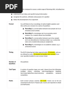 IELTS Overview.