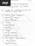 English Writing Section For 16 Marks