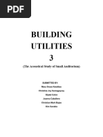 Bldng. Utilities 3ACOUSTICS