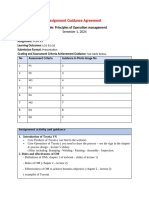 Assignment Guidance Agreement