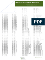 Novo Testamento em 6 Meses Planos de Leitura Da Biblia