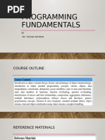 Programming Fundamentals Lec 1,2.3