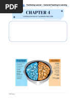 Chapter 4 Profed04 Facilitating Learner Centered Learning