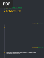 LCM&HCF