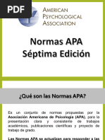 Presentacion Normas Apa Septima Edicion