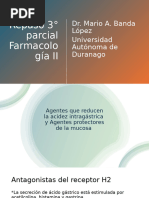 Repaso 3° Parcial Farmacología II