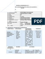 Sesión de Aprendizaje #3 Unidad 5