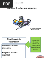 Generalidades en Vacunas 2020