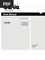 Manual de PartesGene Z-8060 88618