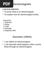 Electromagnets