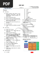 ESP-M1: Product Specification