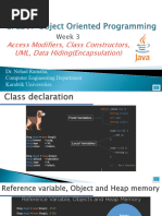 CPE207 Object Oriented Programming (Week 3)