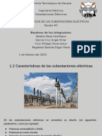 1.2 Características de Las Subestaciones Eléctricas