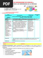 Sesion de Ciencia 23 de Octubre